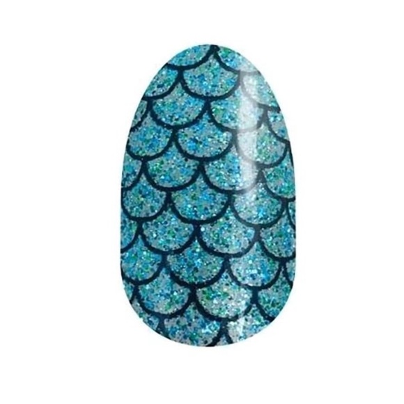 $9 🌸 Mermaid Brigade ~ Color Street ~ Manicure Nail Polish Stickers ~ NEW - Picture 2 of 7